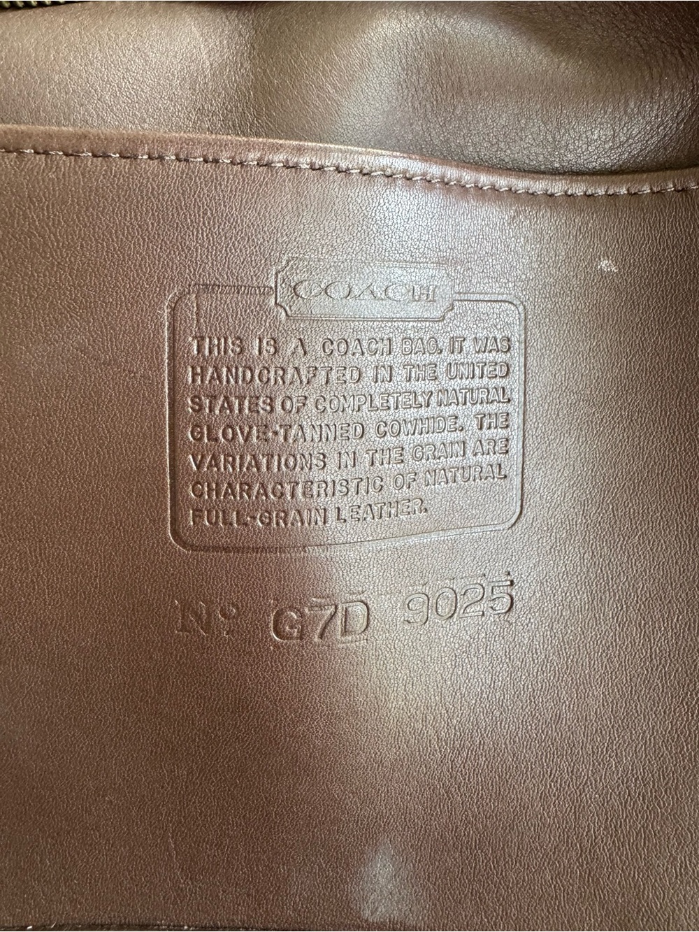 Vintage Coach Ergo 9025 in Mahogany - Picture 6 of 6